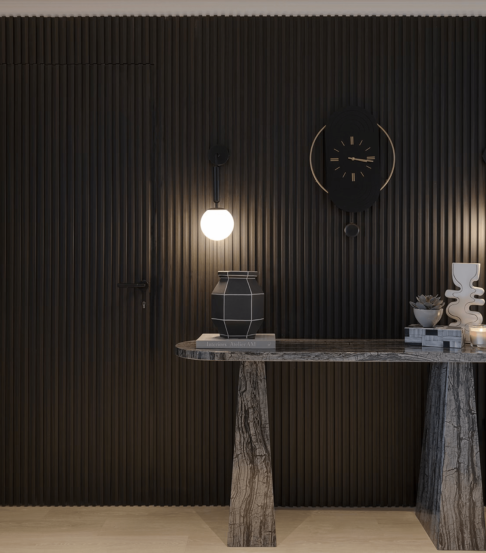 Luxury seating area